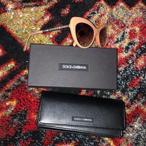 Cat eye dolce and gabbana sunglasses